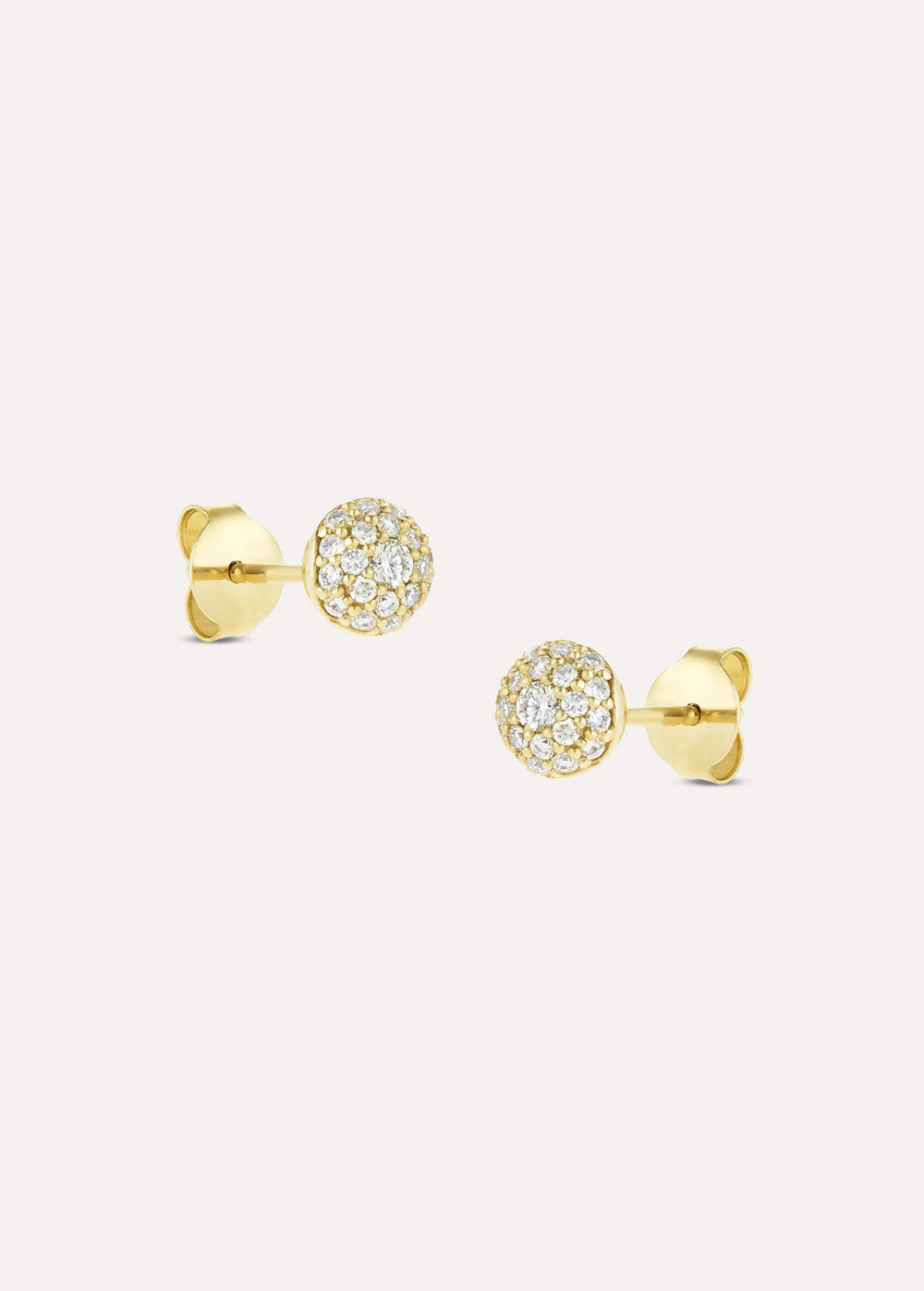 Lab-Grown Diamond Bon Bon Stud Earrings