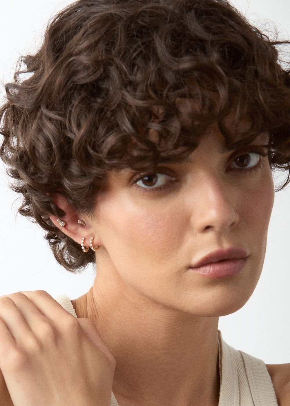 Shuga Mini Lab-Grown Diamond Huggie Hoop Earrings