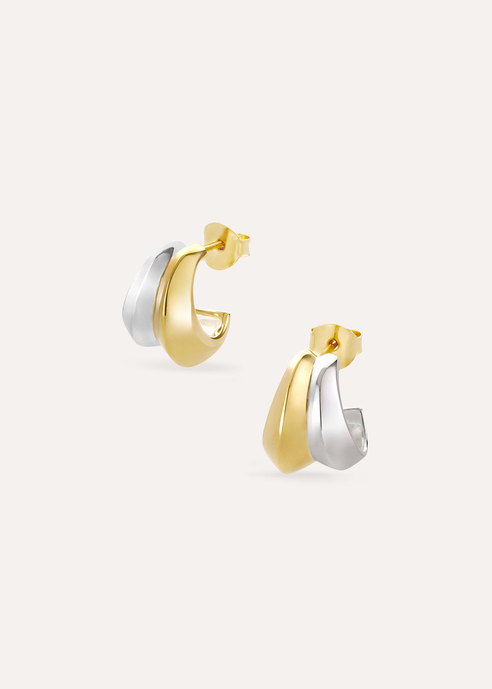 Iceni Medium Double Hoop Earrings