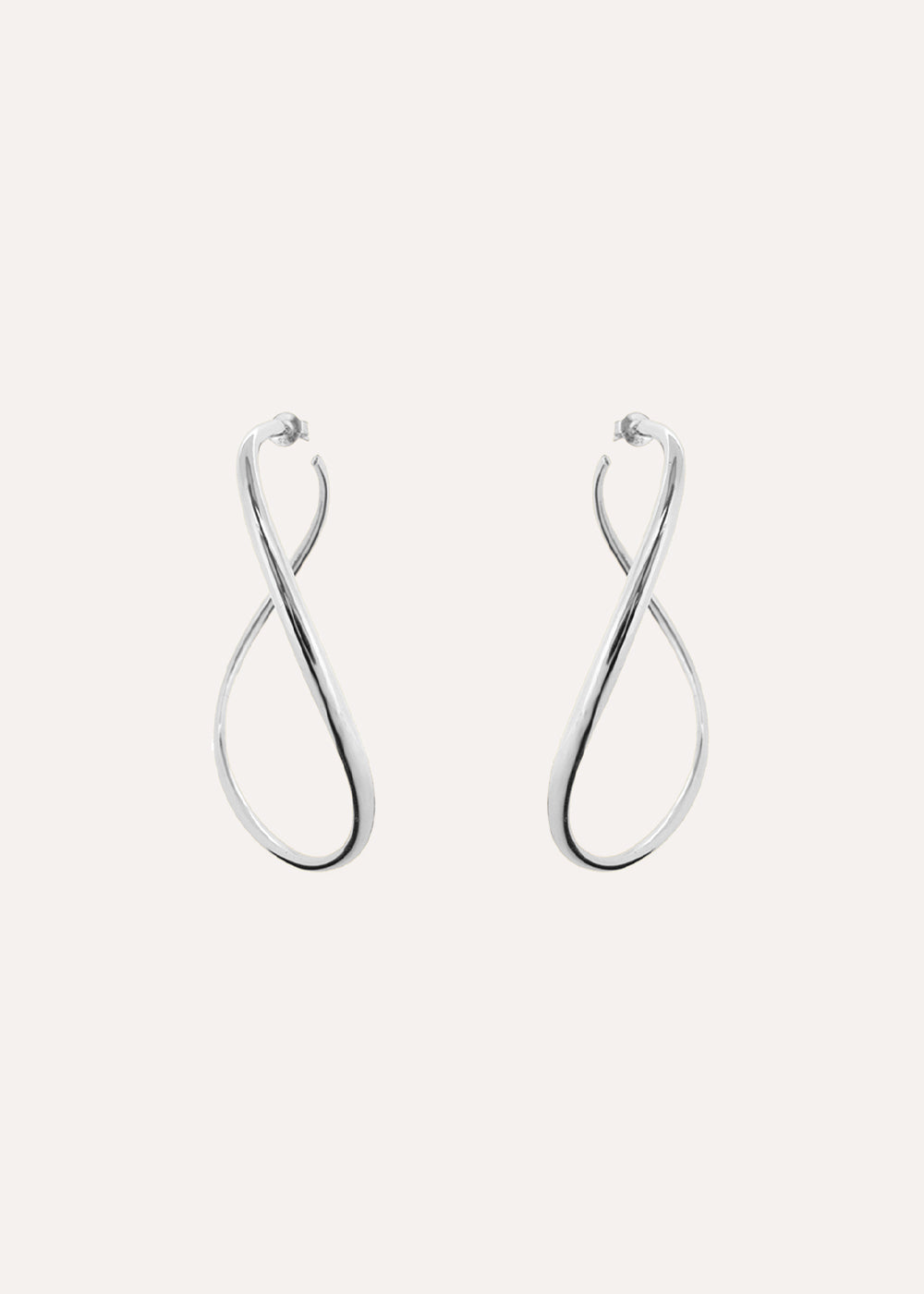 Wave Statement Hoop Earrings