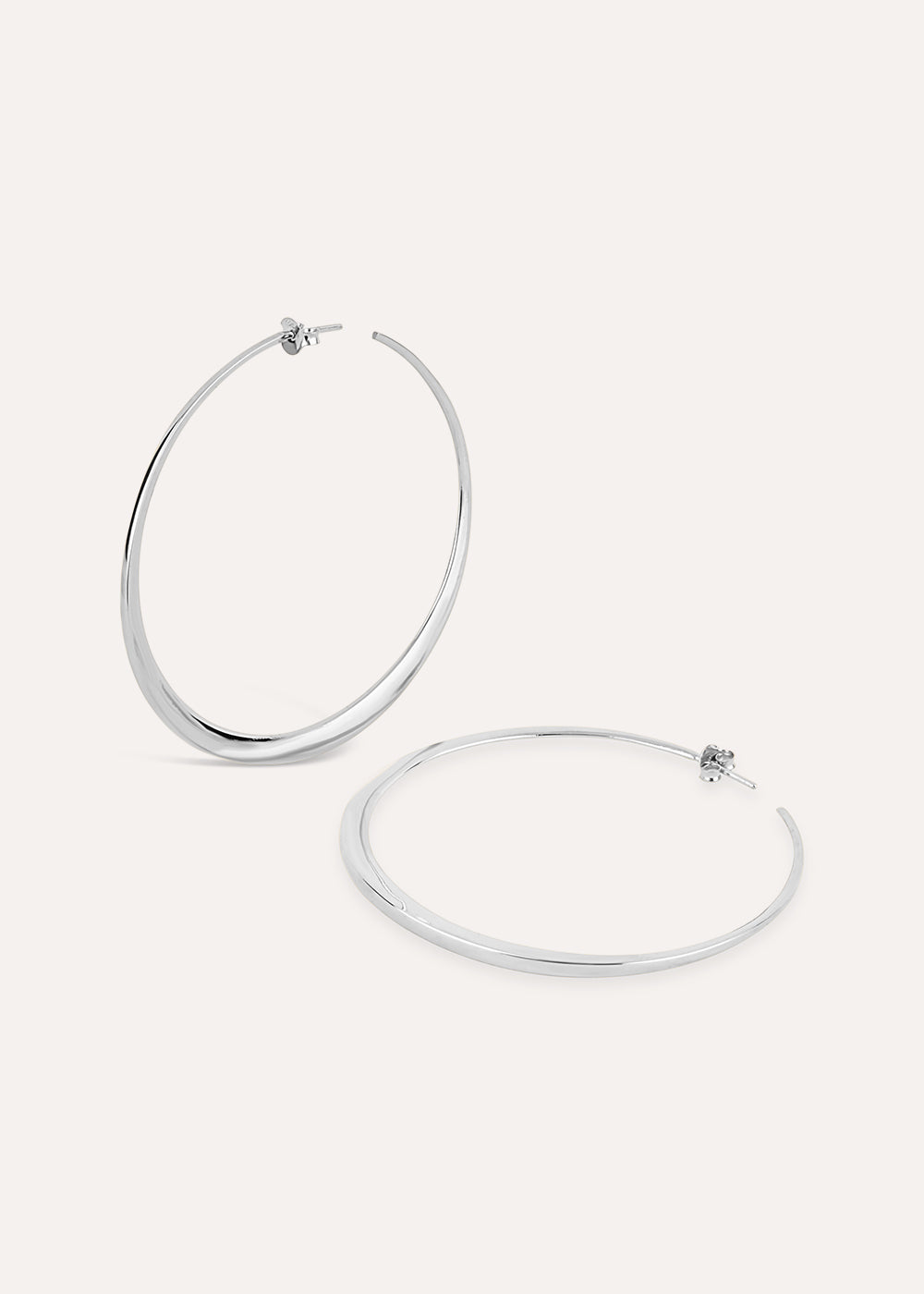 Signature Large Hoop Earrings