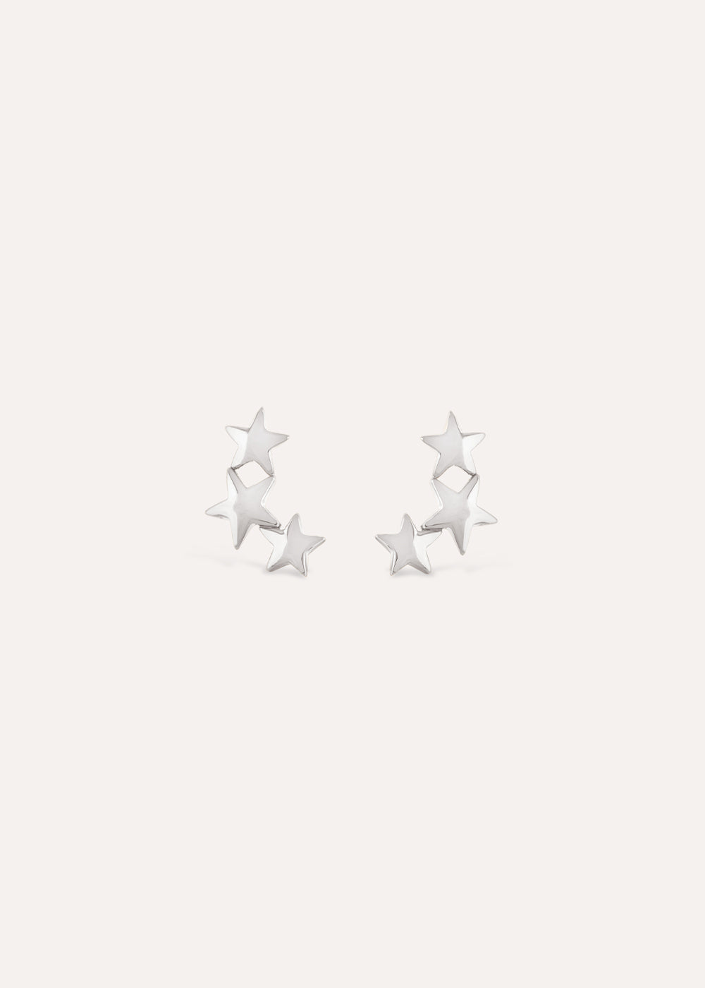 Star Trio Stud Earrings