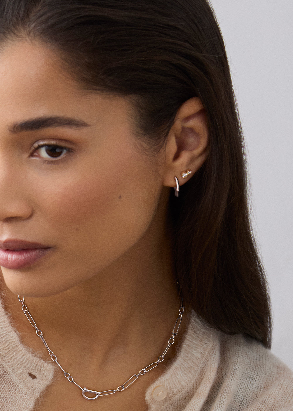 Thalassa Mini Huggie Hoop Earrings