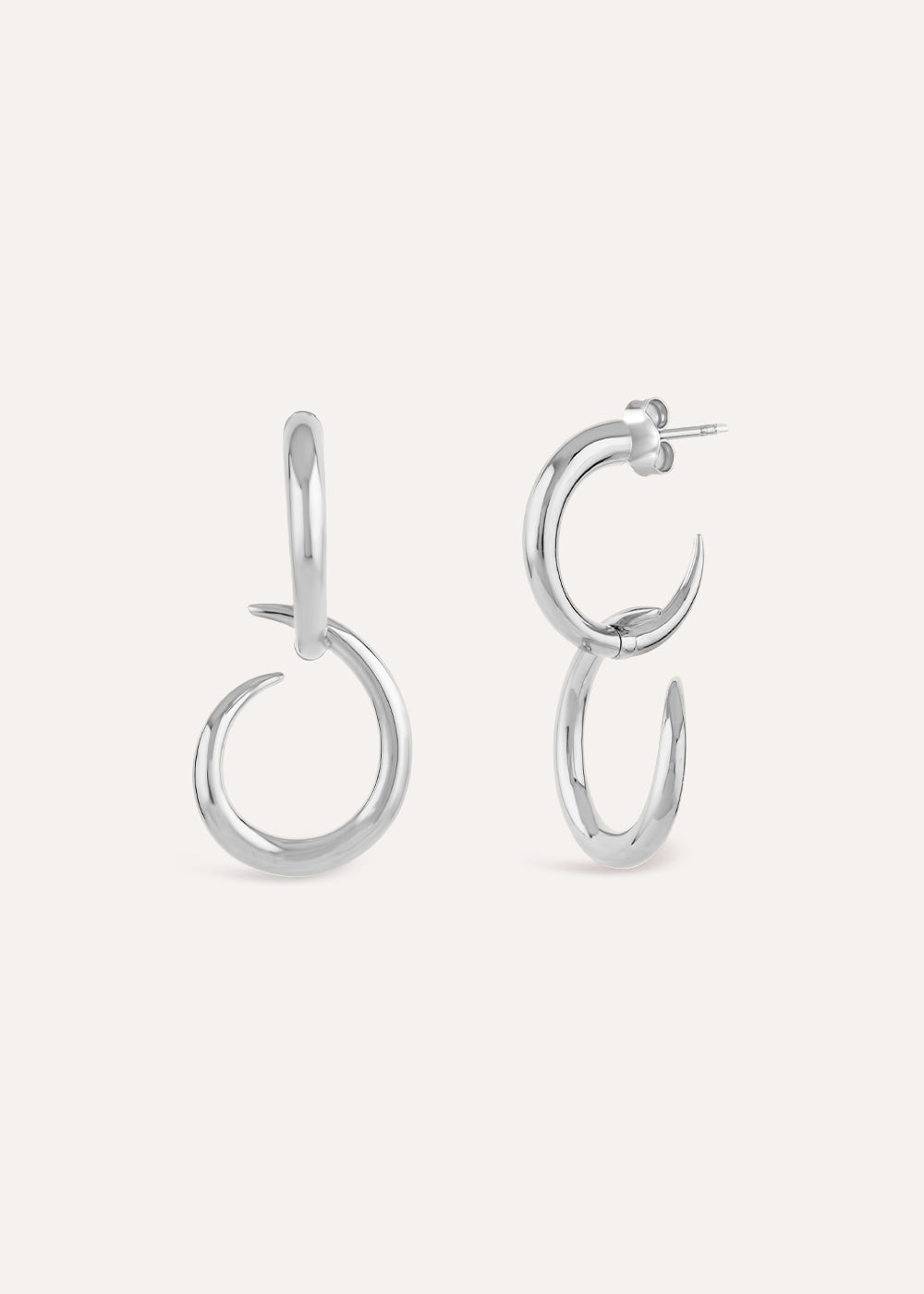Toro Drop Hoop Earrings