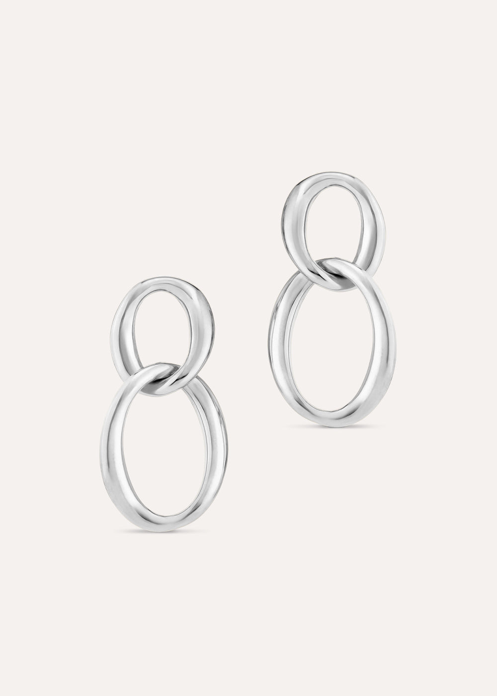 Wave Double Drop Earrings