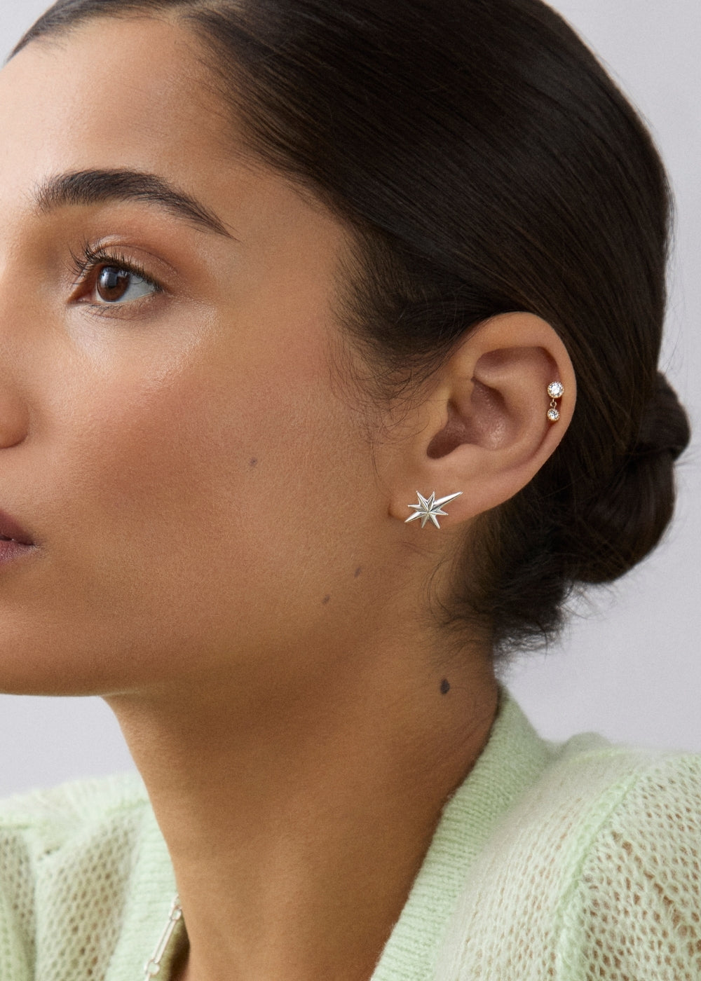 North Star Stud Earrings