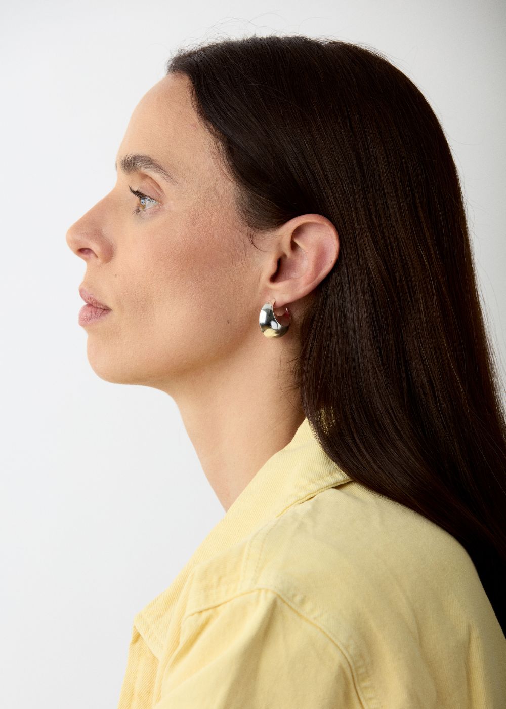 Iceni Warrior Puffy Hoop Earrings