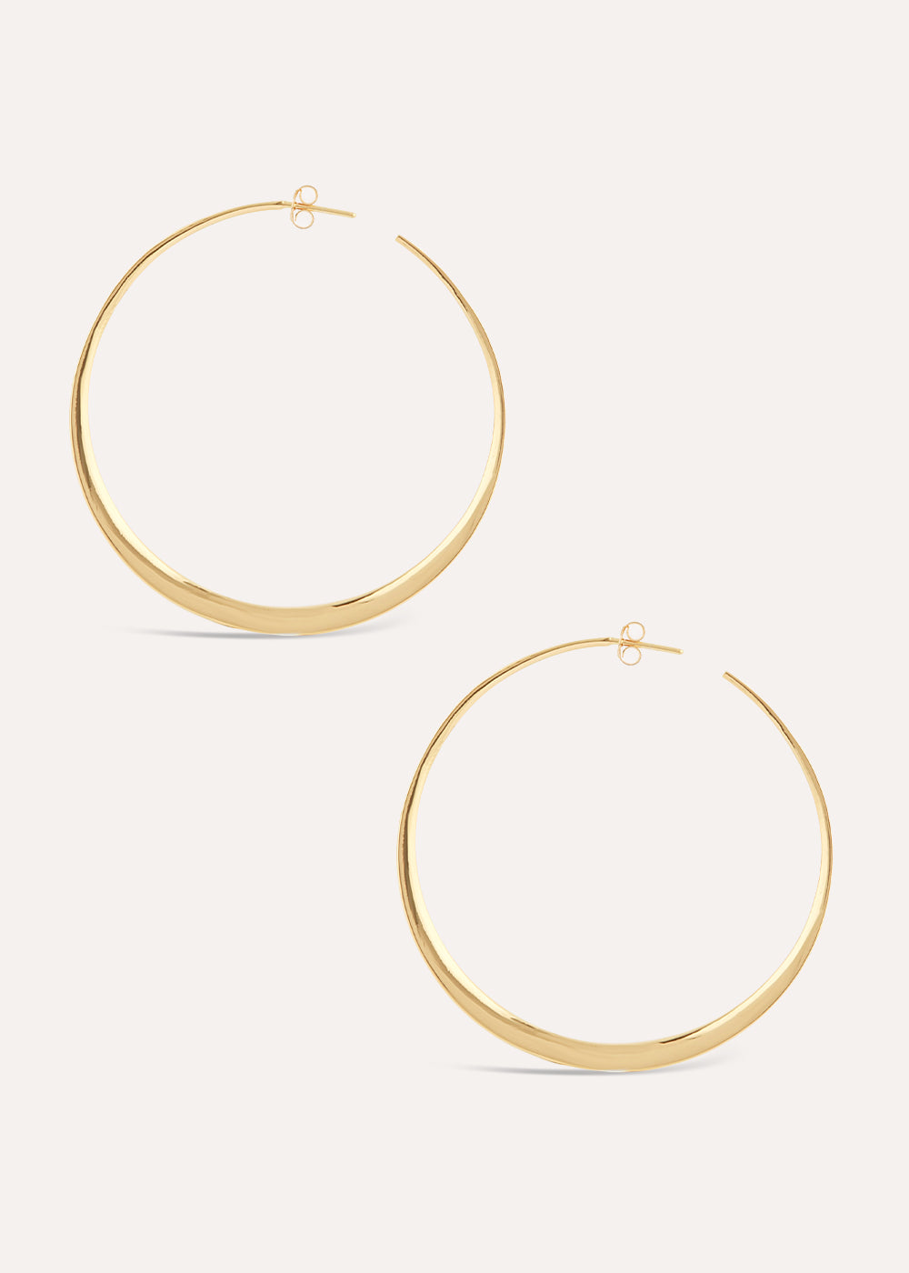 Signature Large Hoop Earrings