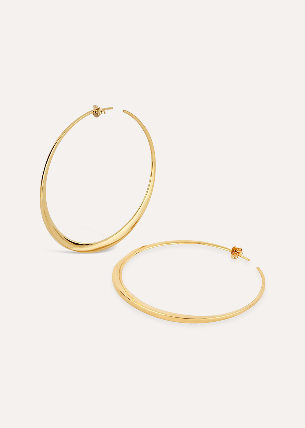 Signature Large Hoop Earrings