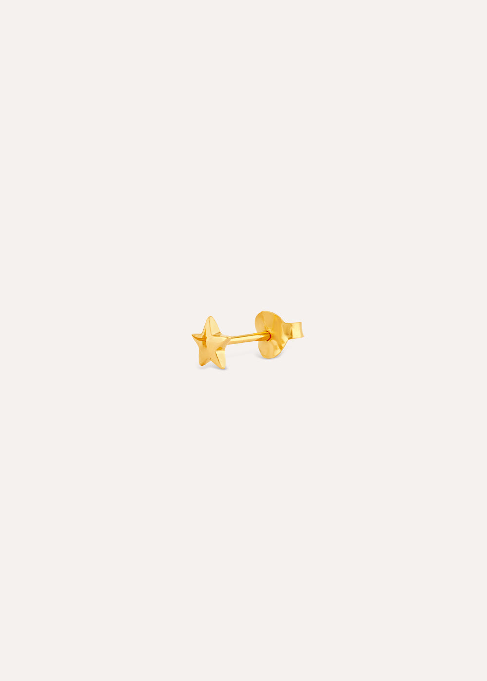 Single Star Mini Stud Earring