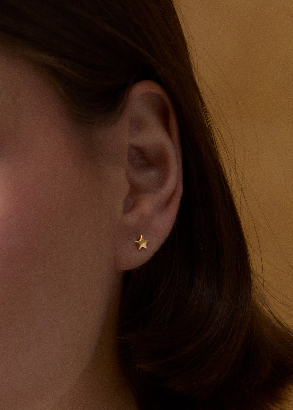 Single Star Mini Stud Earring