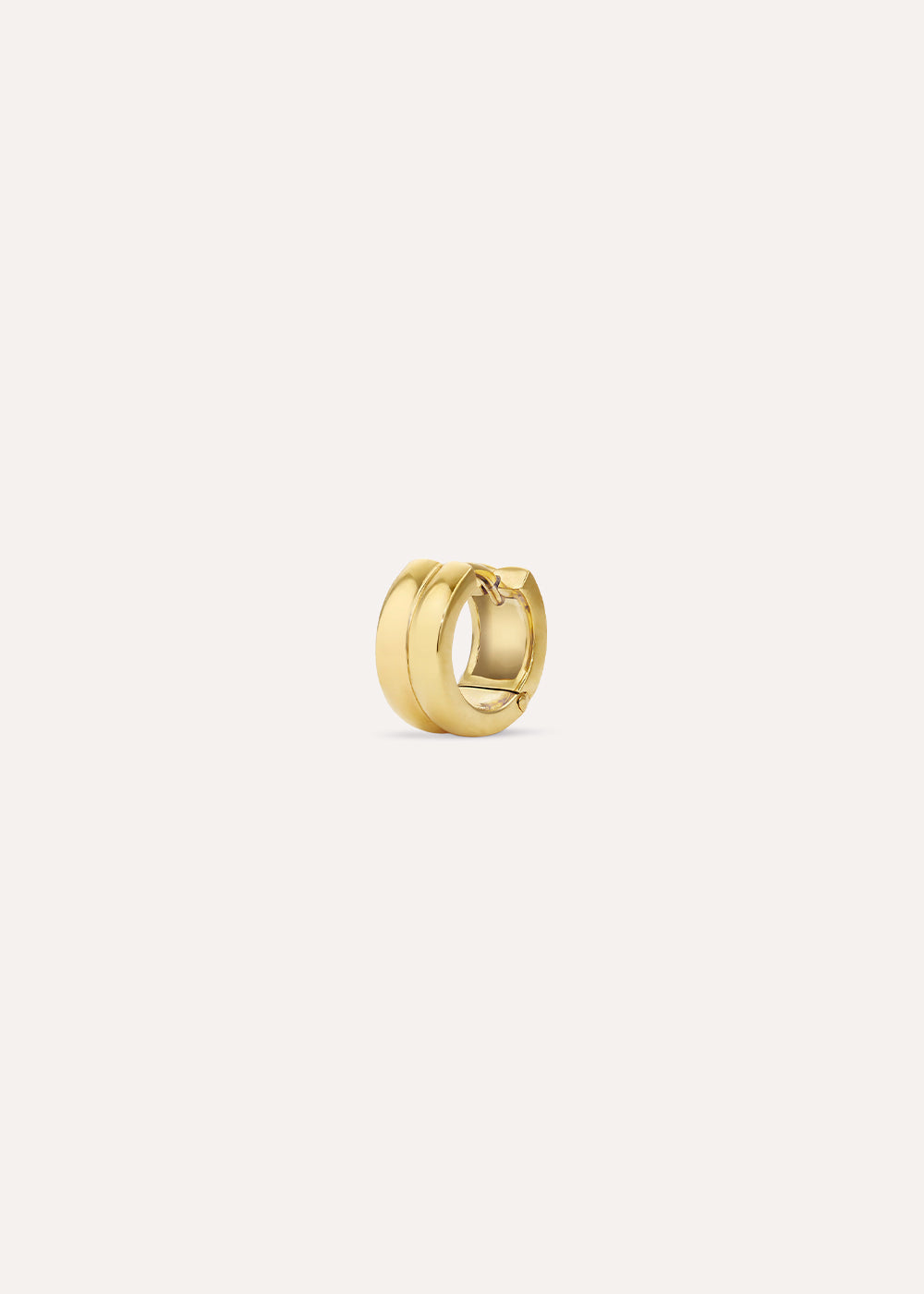 Single Iceni Warrior Huggie Hoop Earring