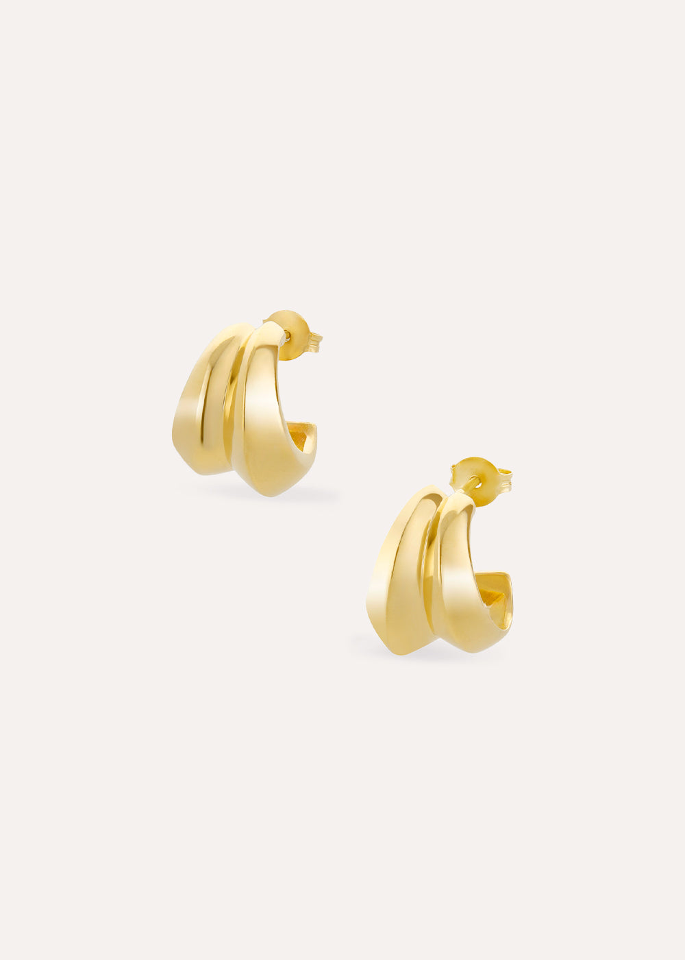Iceni Medium Double Hoop Earrings