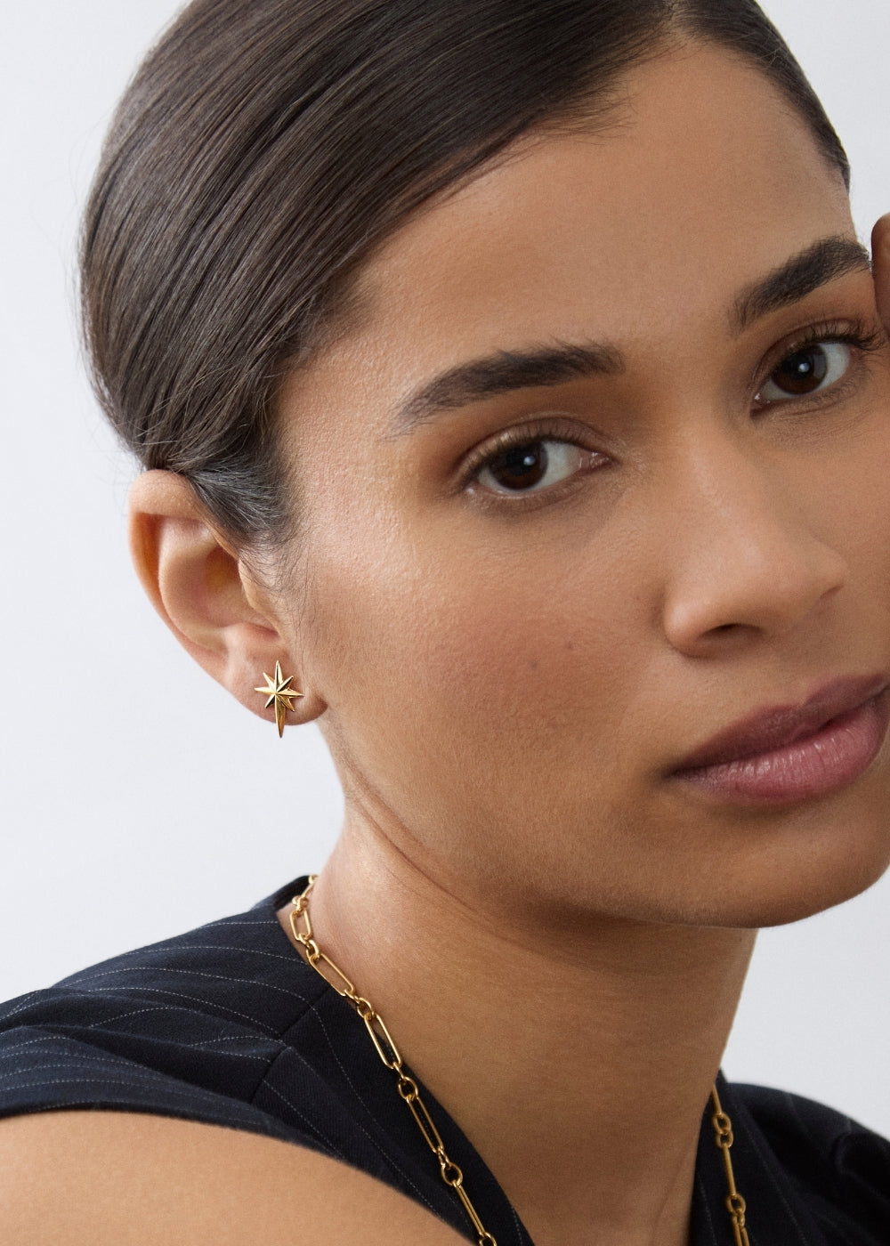 North Star Stud Earrings