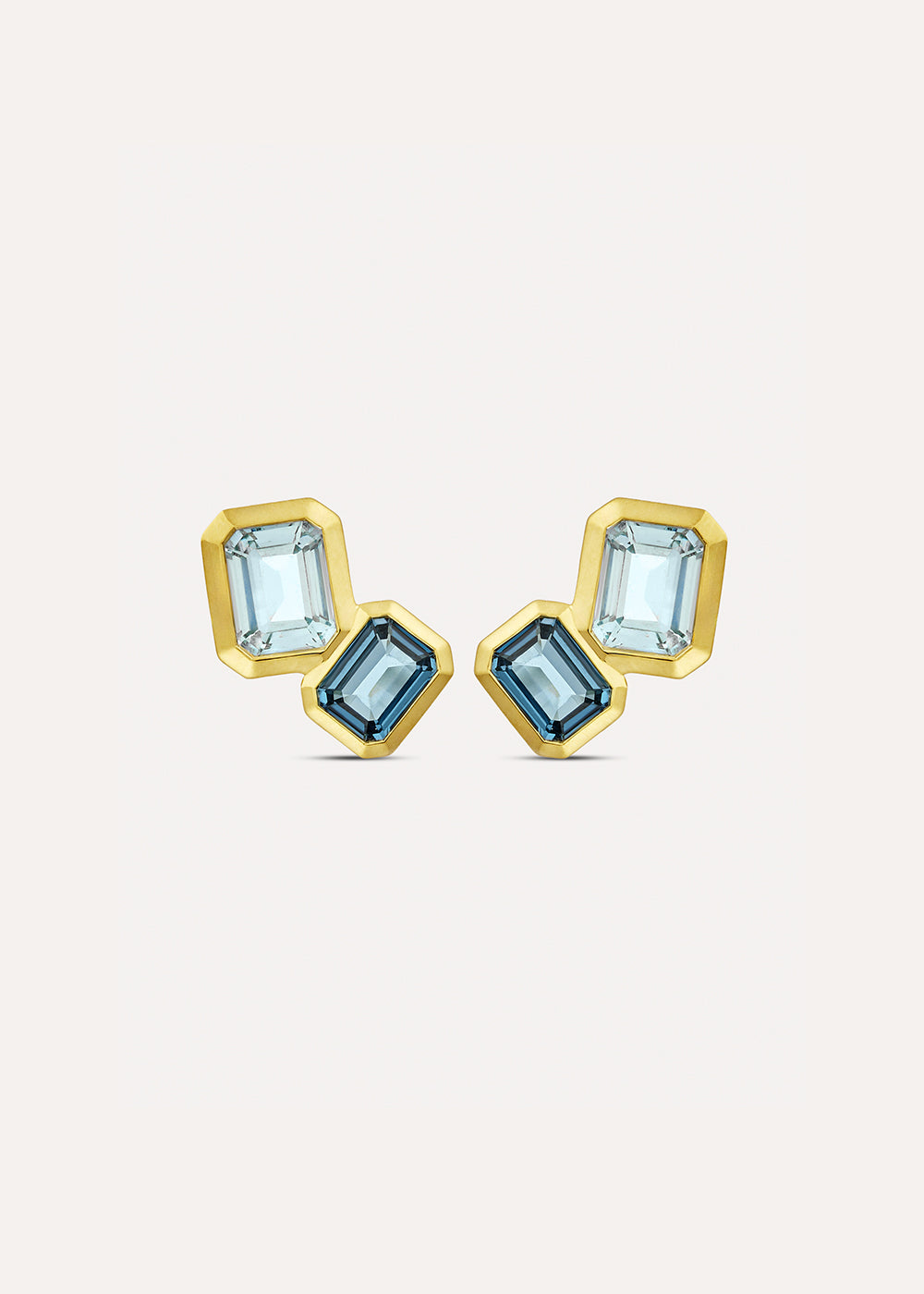 Paloma Blue Topaz Stud Earrings
