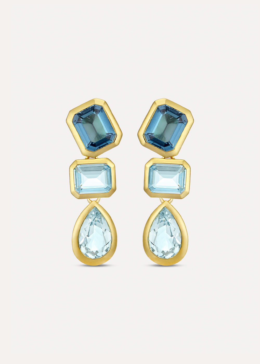 Paloma Blue Topaz Drop Earrings
