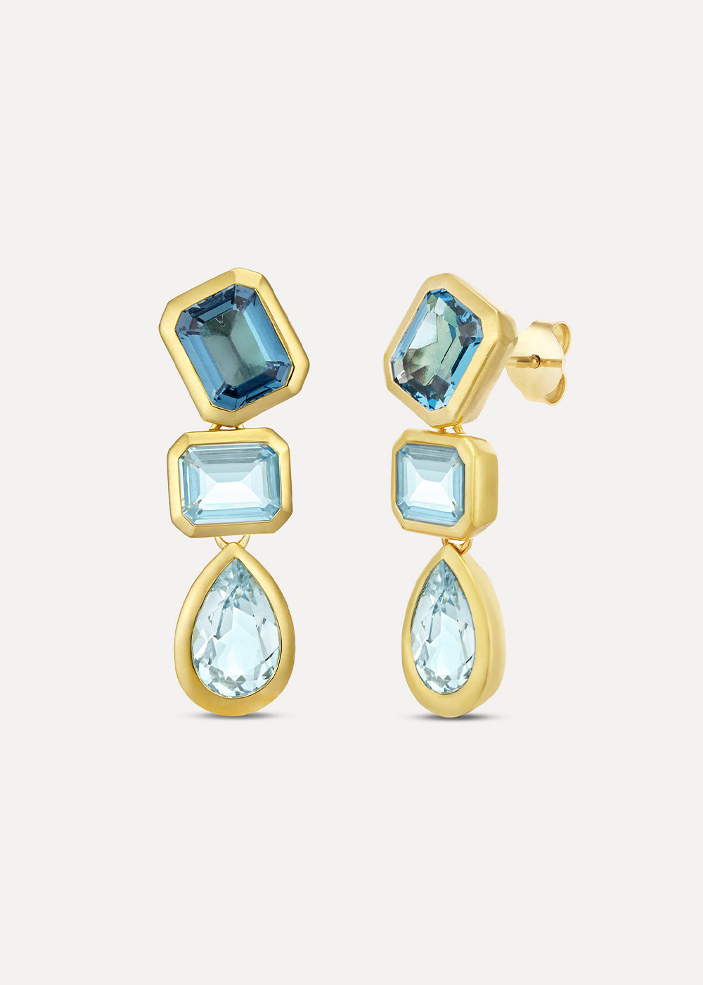 Paloma Blue Topaz Drop Earrings