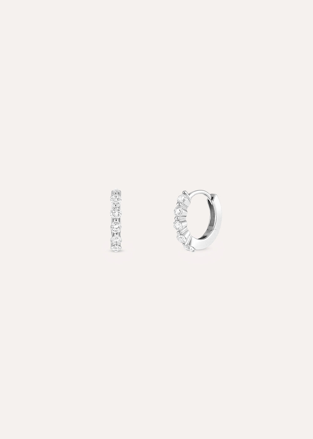 Shuga Mini Lab-Grown Diamond Huggie Hoop Earrings