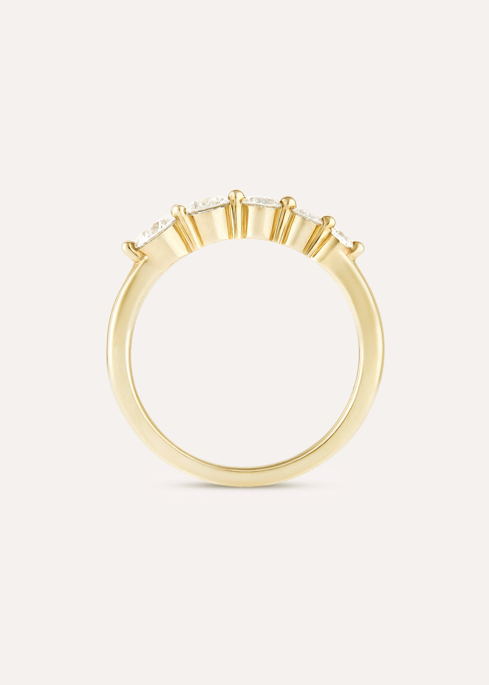 Shuga Lab-Grown Diamond Graduated Ring