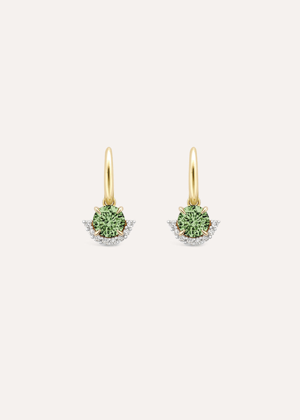 Libby Tsavorite Drop Earrings