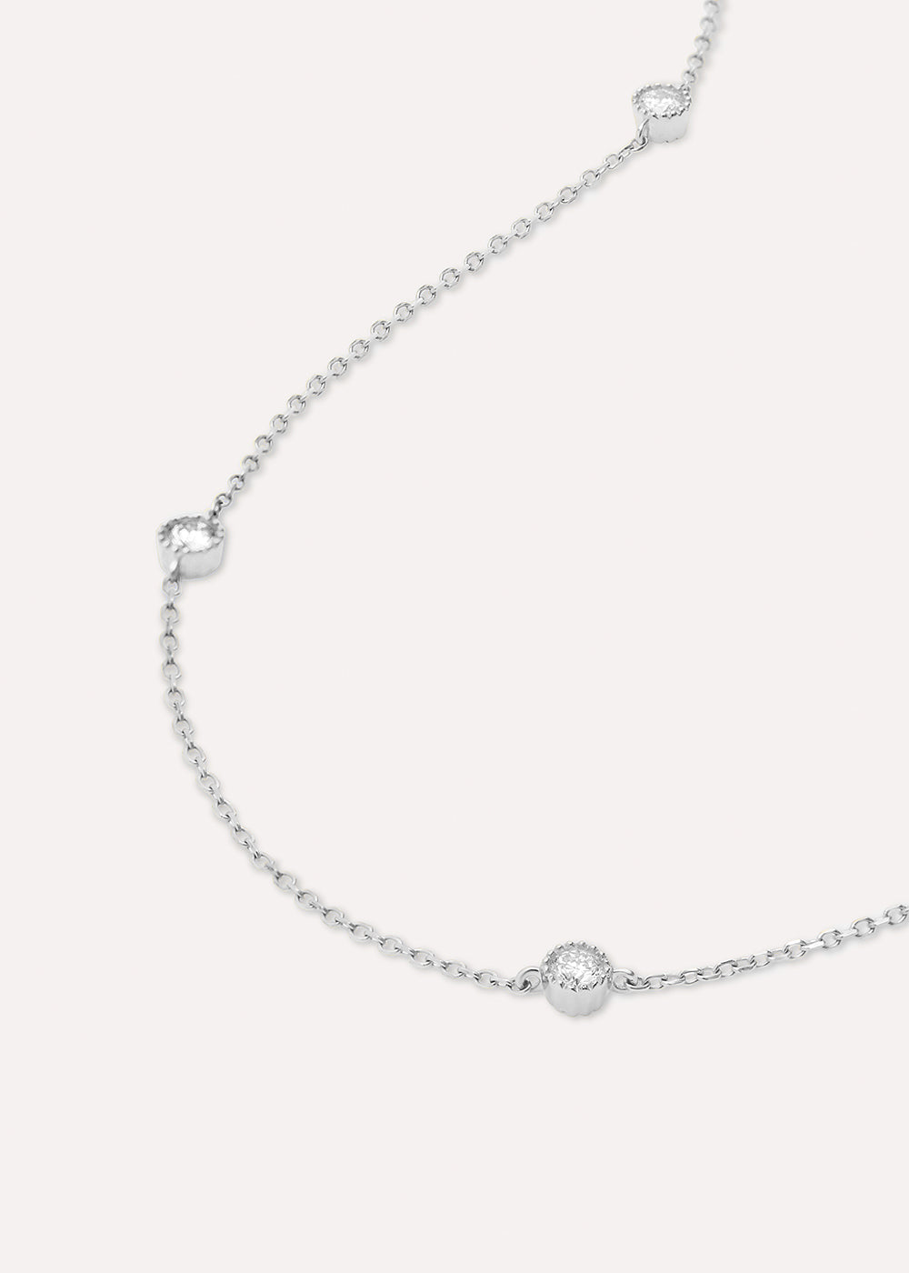 Jasmine Scattered Lab-Grown Diamond Necklace