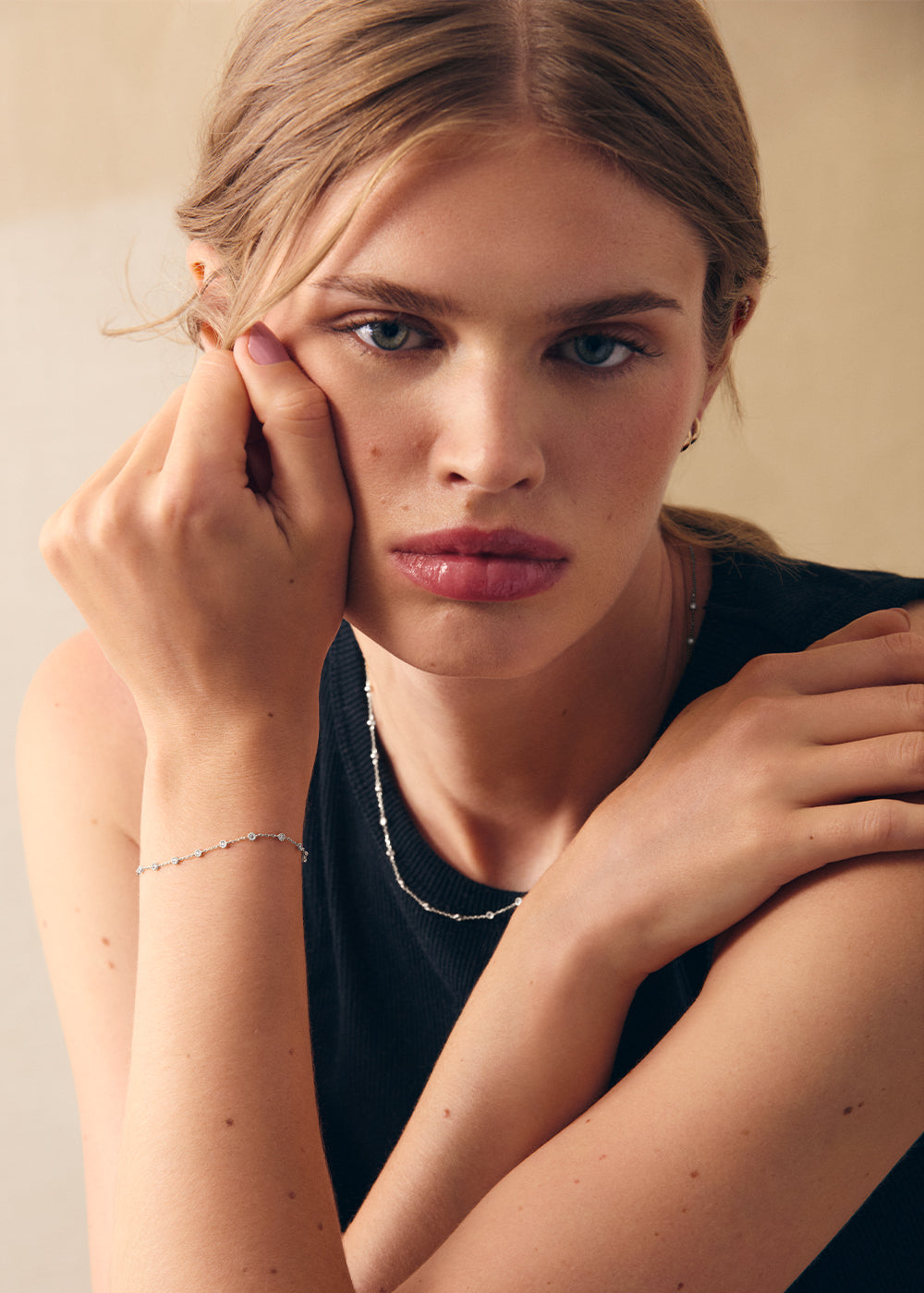 Jasmine Dotted Lab-Grown Diamond Bracelet