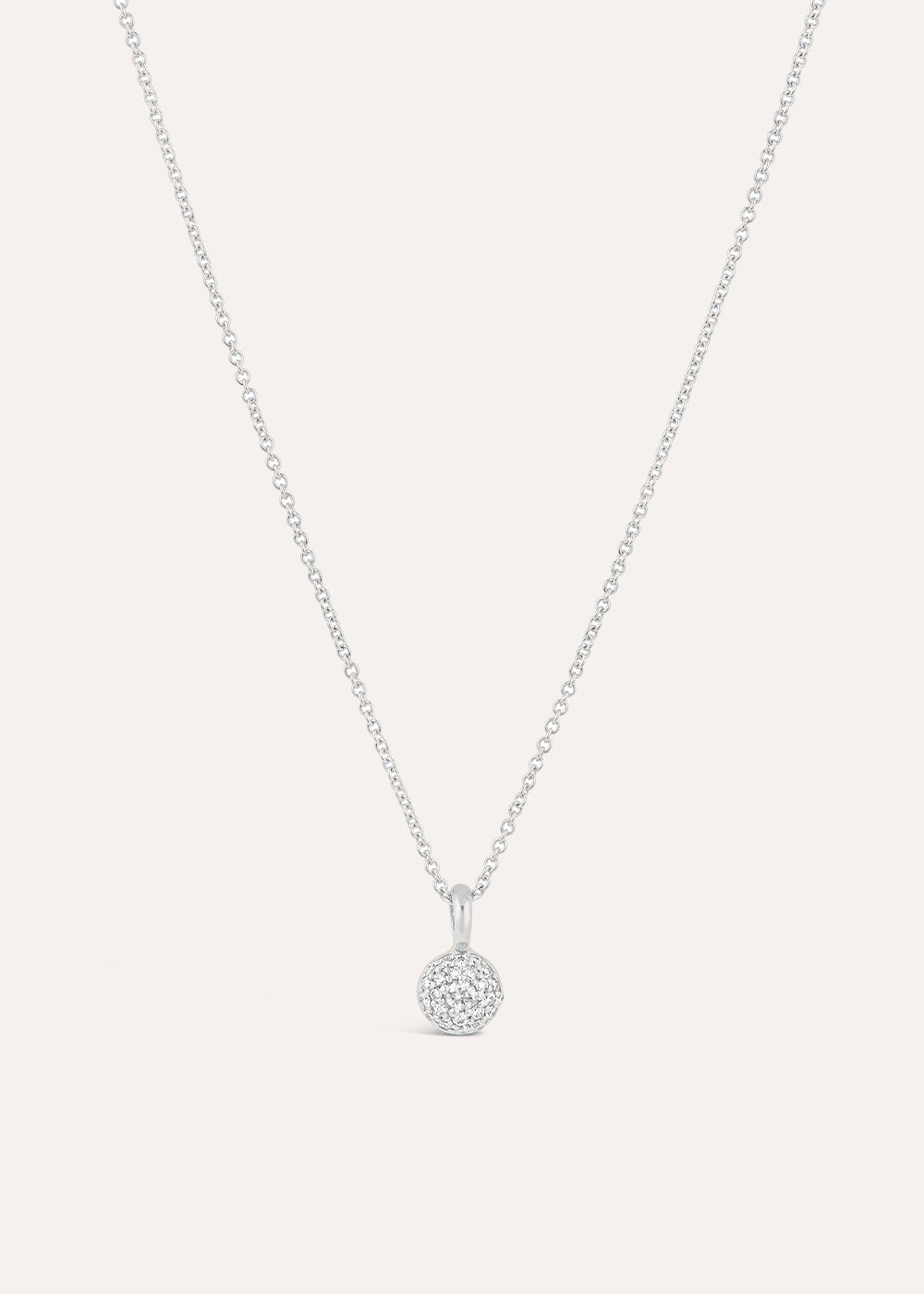 Lab-Grown Diamond Bon Bon Necklace