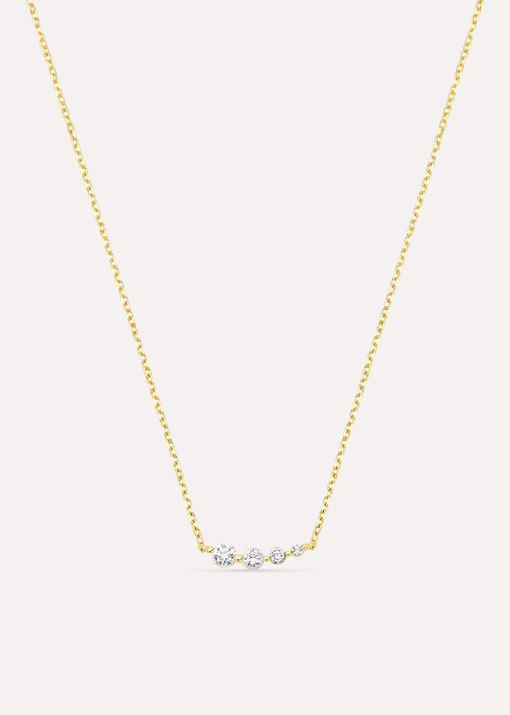 Shuga Tapering Scoop Necklace
