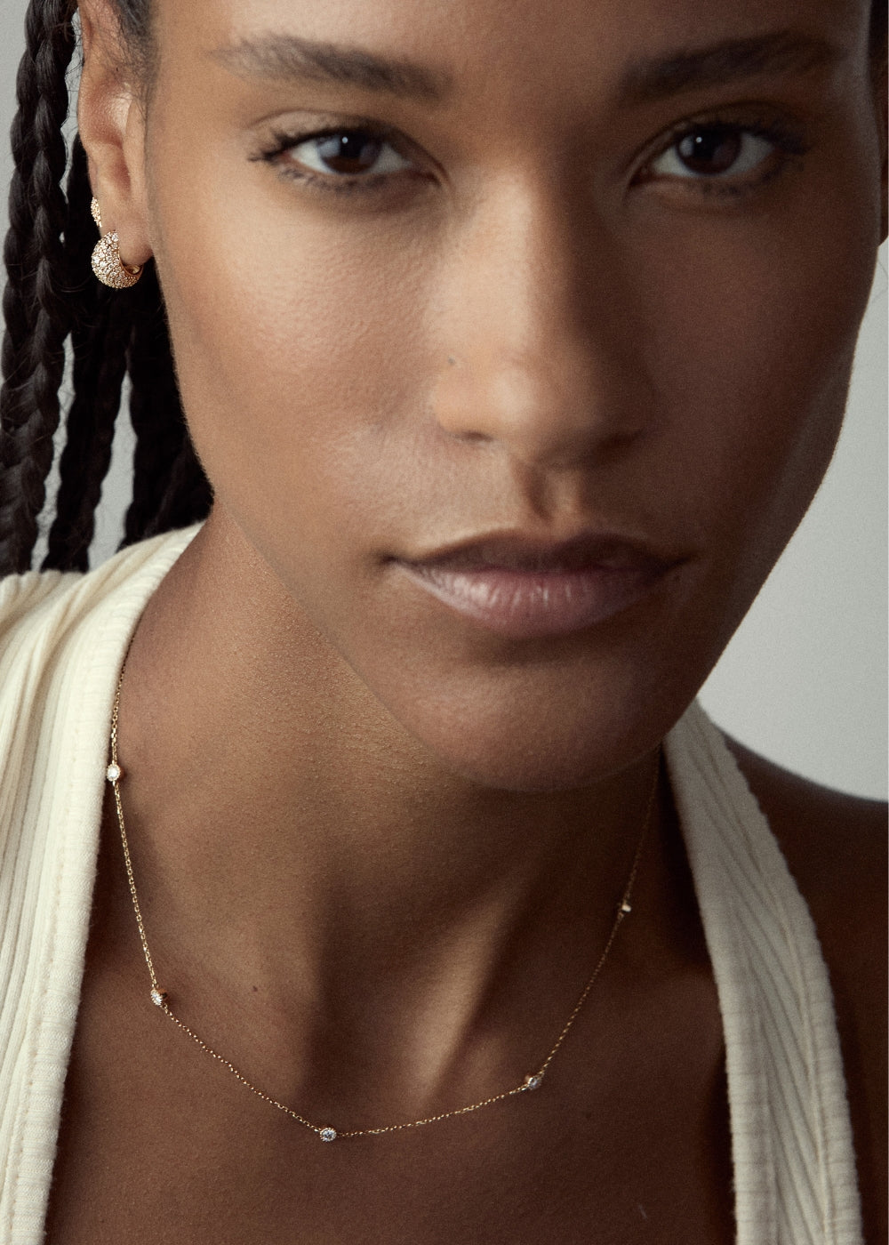 Jasmine Scattered Lab-Grown Diamond Necklace