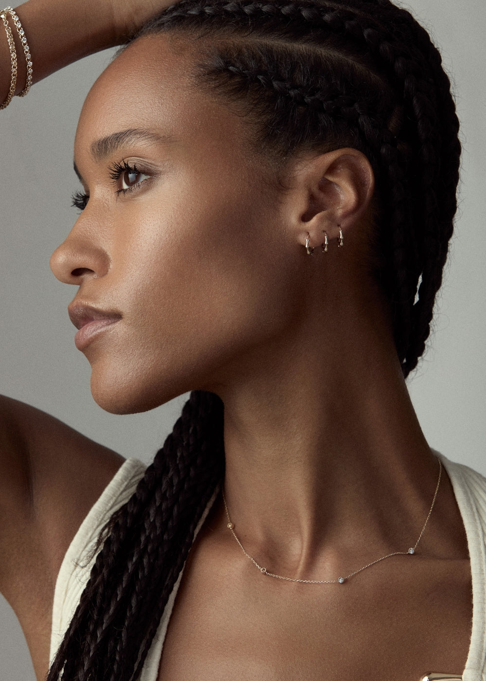Jasmine Scattered Lab-Grown Diamond Necklace