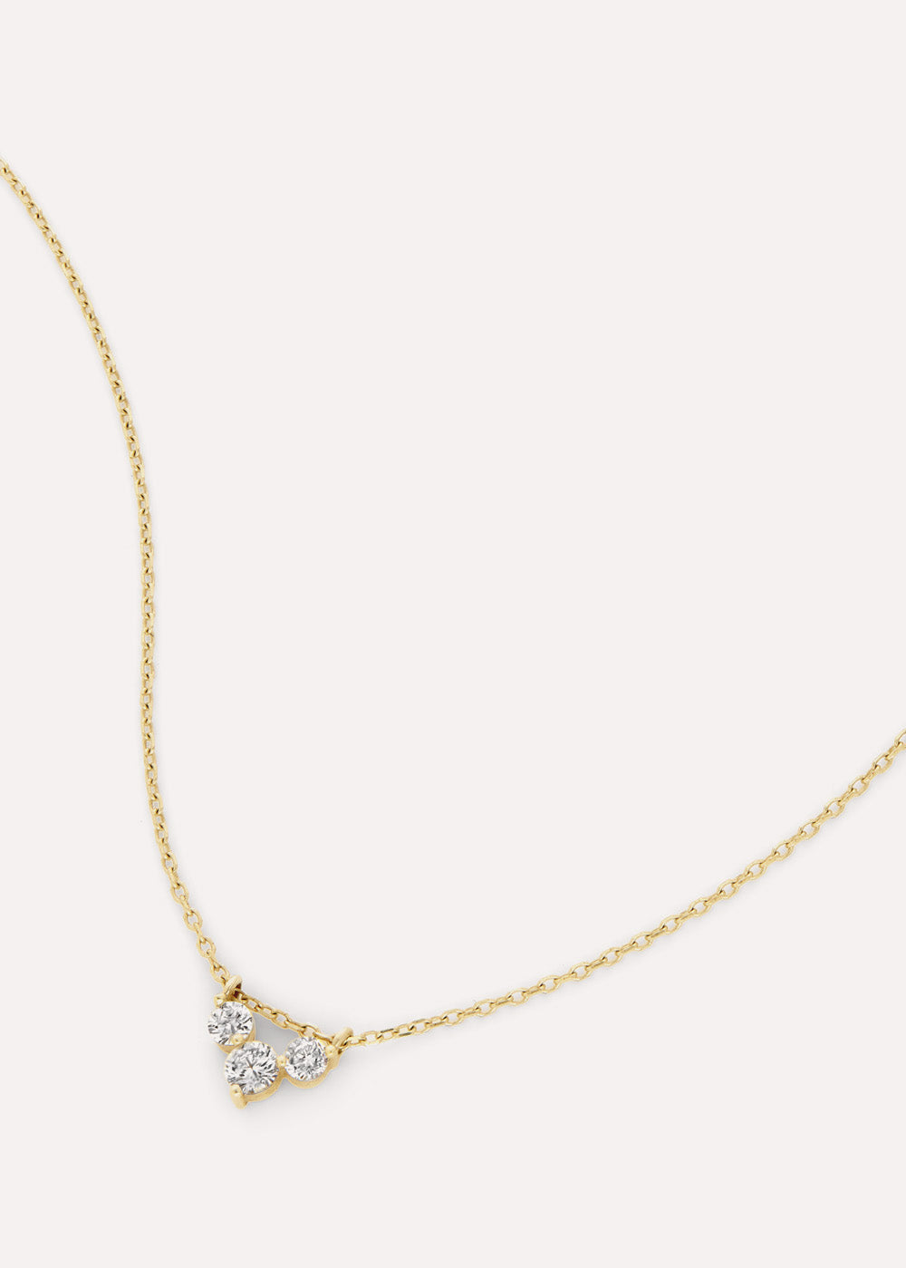 Shuga Chevron Lab-Grown Diamond Necklace