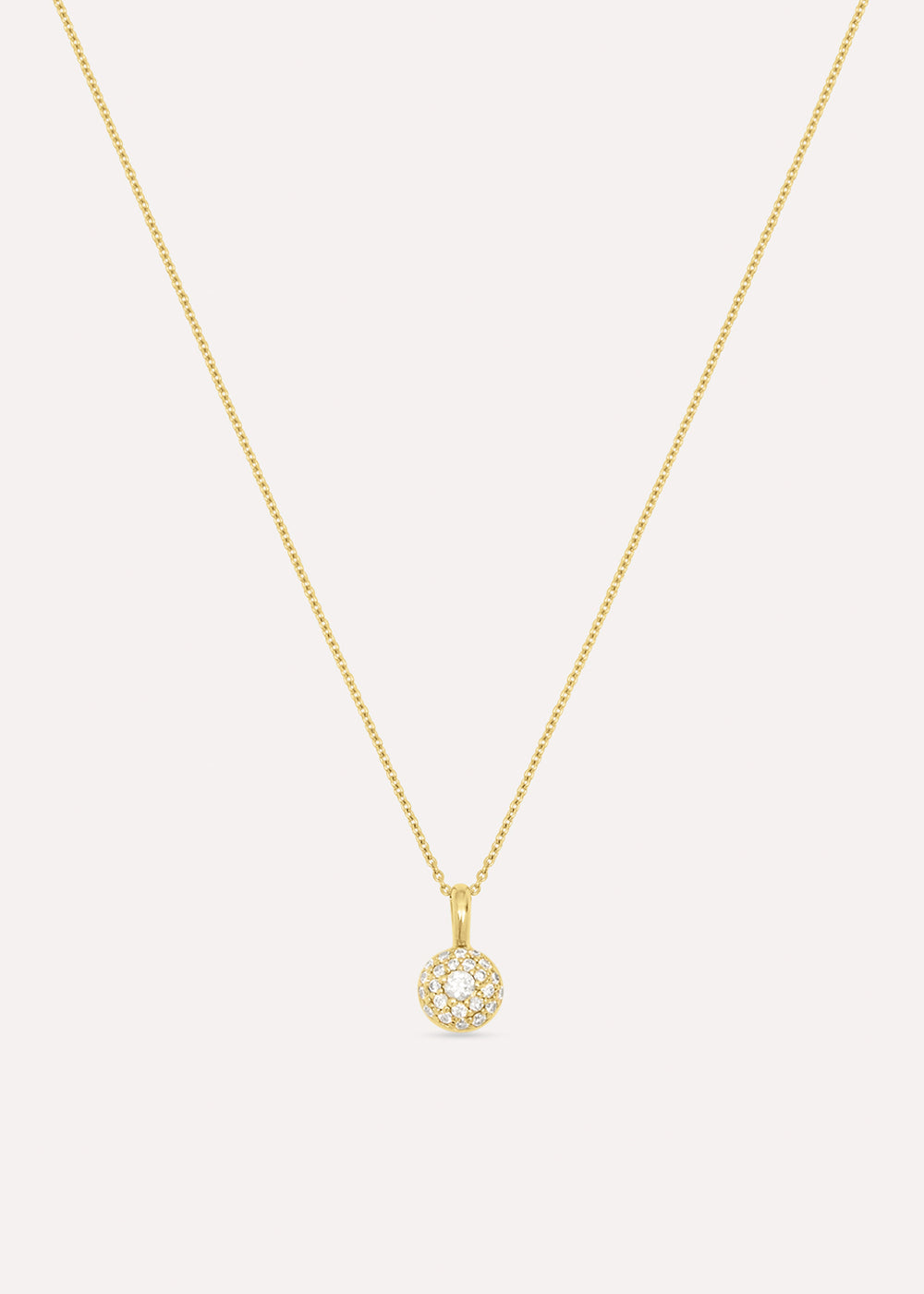 Lab-Grown Diamond Bon Bon Necklace