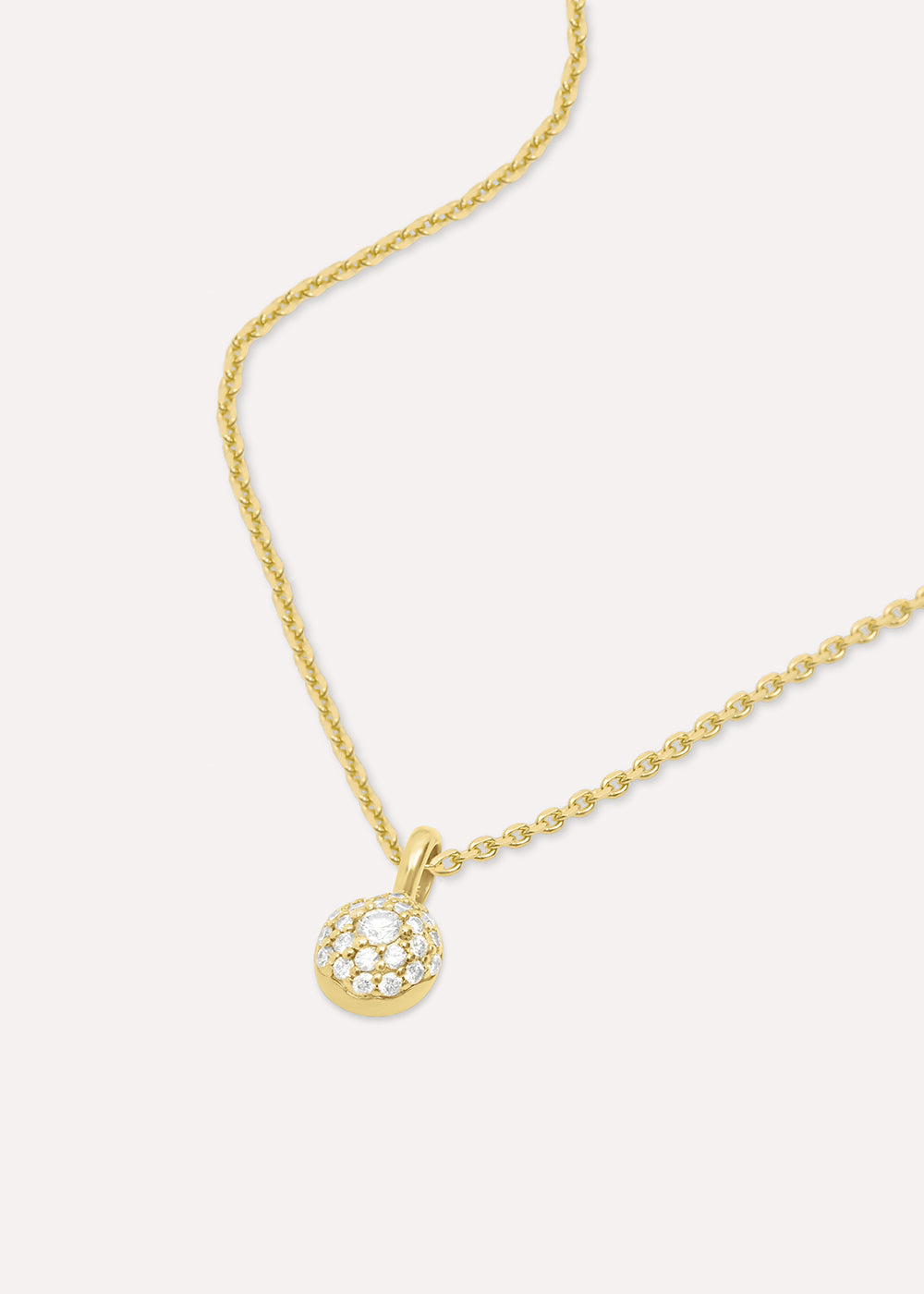 Lab-Grown Diamond Bon Bon Necklace