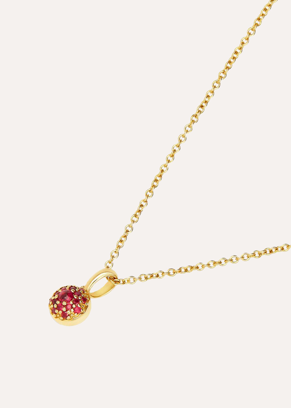 Ruby Bon Bon Necklace