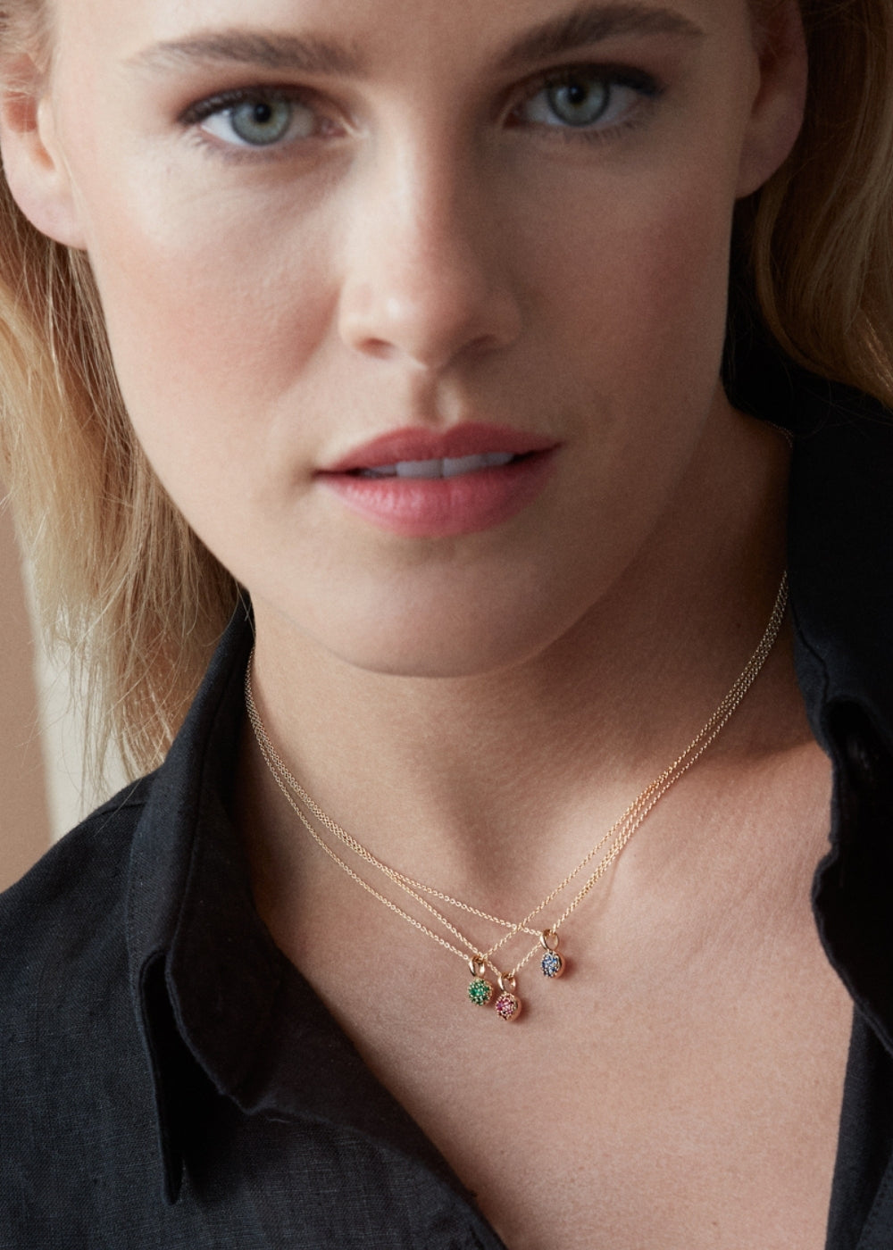 Emerald Bon Bon Necklace