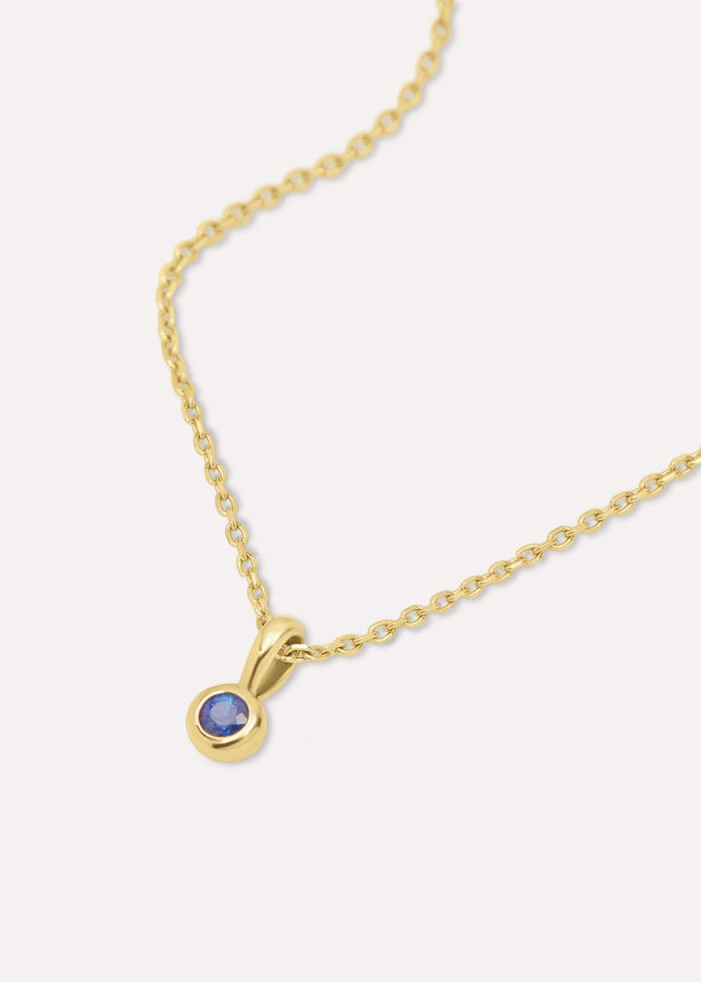 Precious Pip Blue Sapphire Necklace