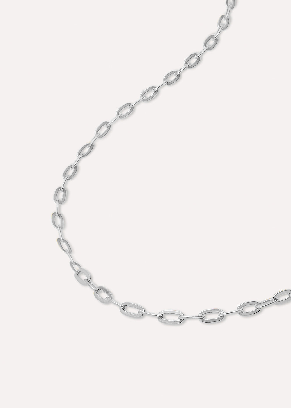 Mini Paperclip Chain Necklace