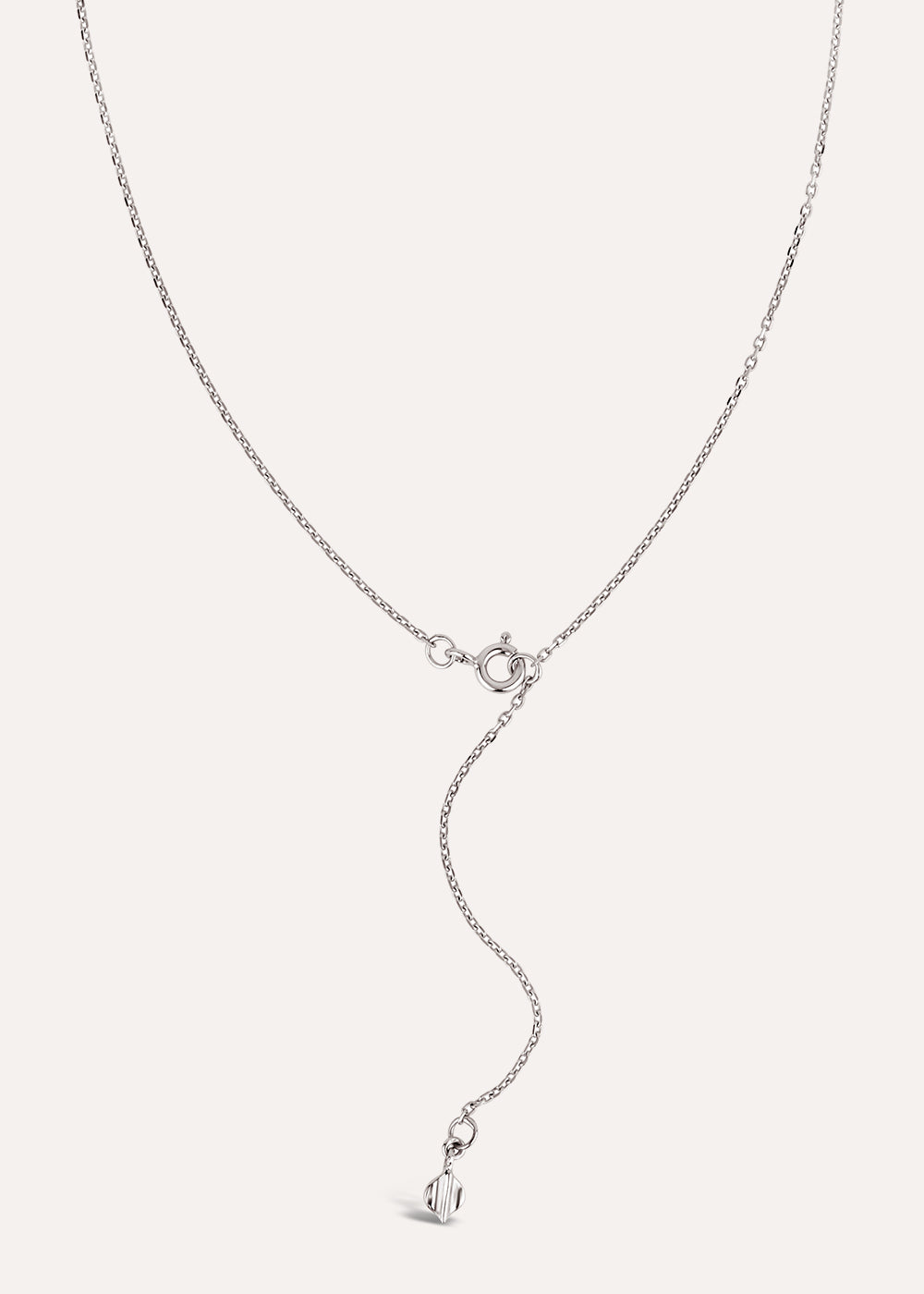 Lotus Long Single Petal Pendant Necklace