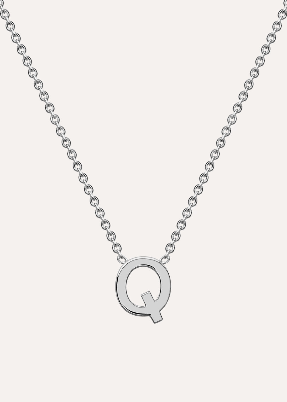 Q Initial Necklace