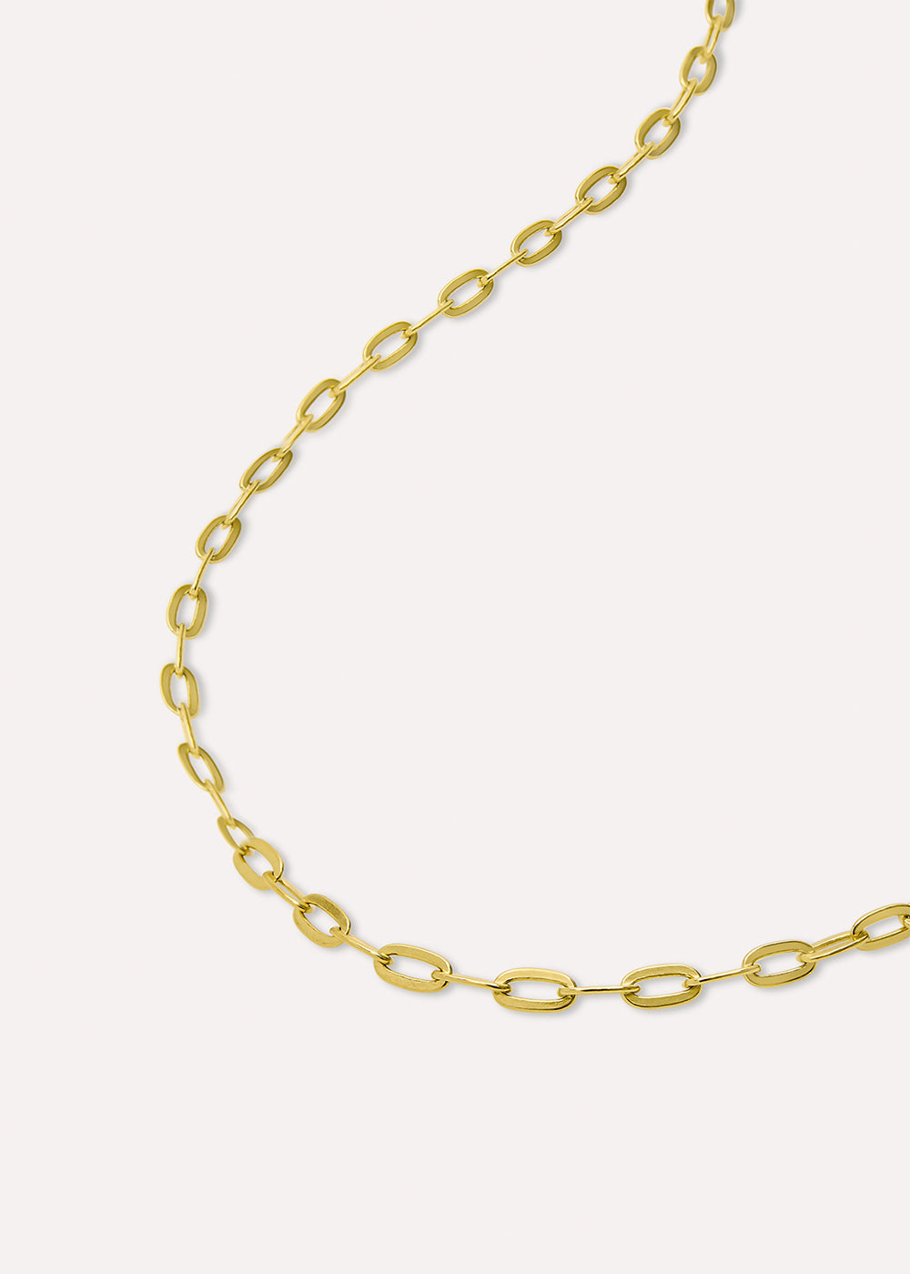 Mini Paperclip Chain Necklace