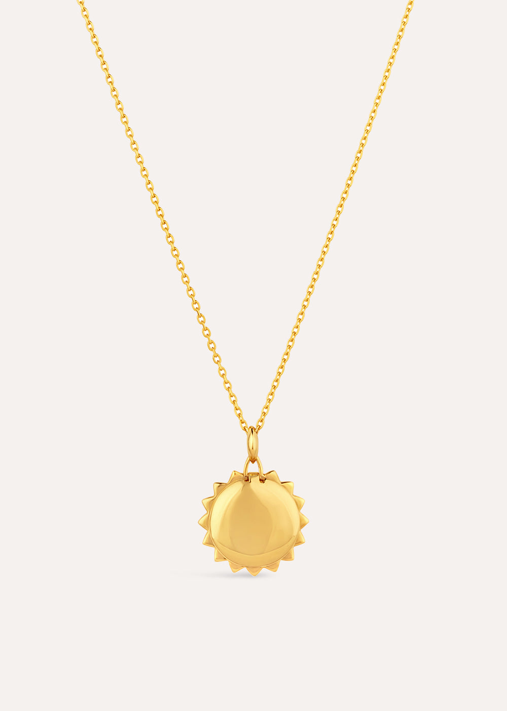 My World Sun Locket Necklace