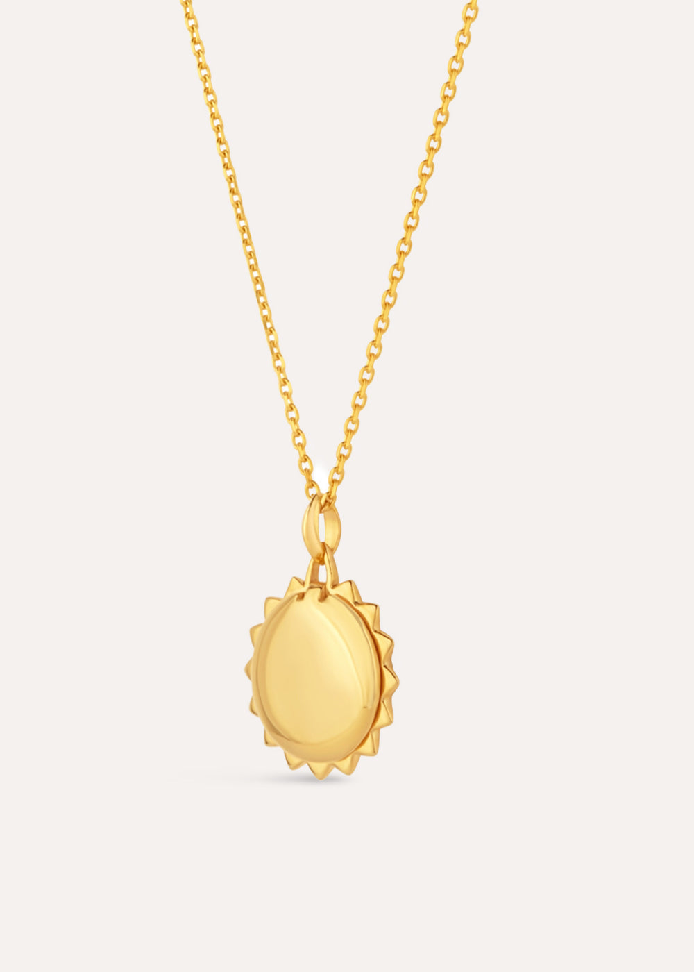 My World Sun Locket Necklace