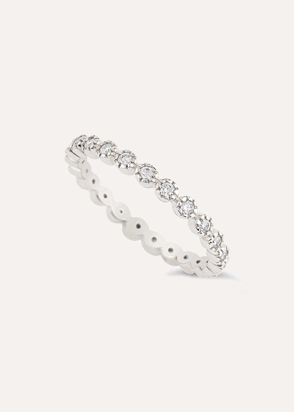 Forget-Me-Not Diamond Eternity Ring