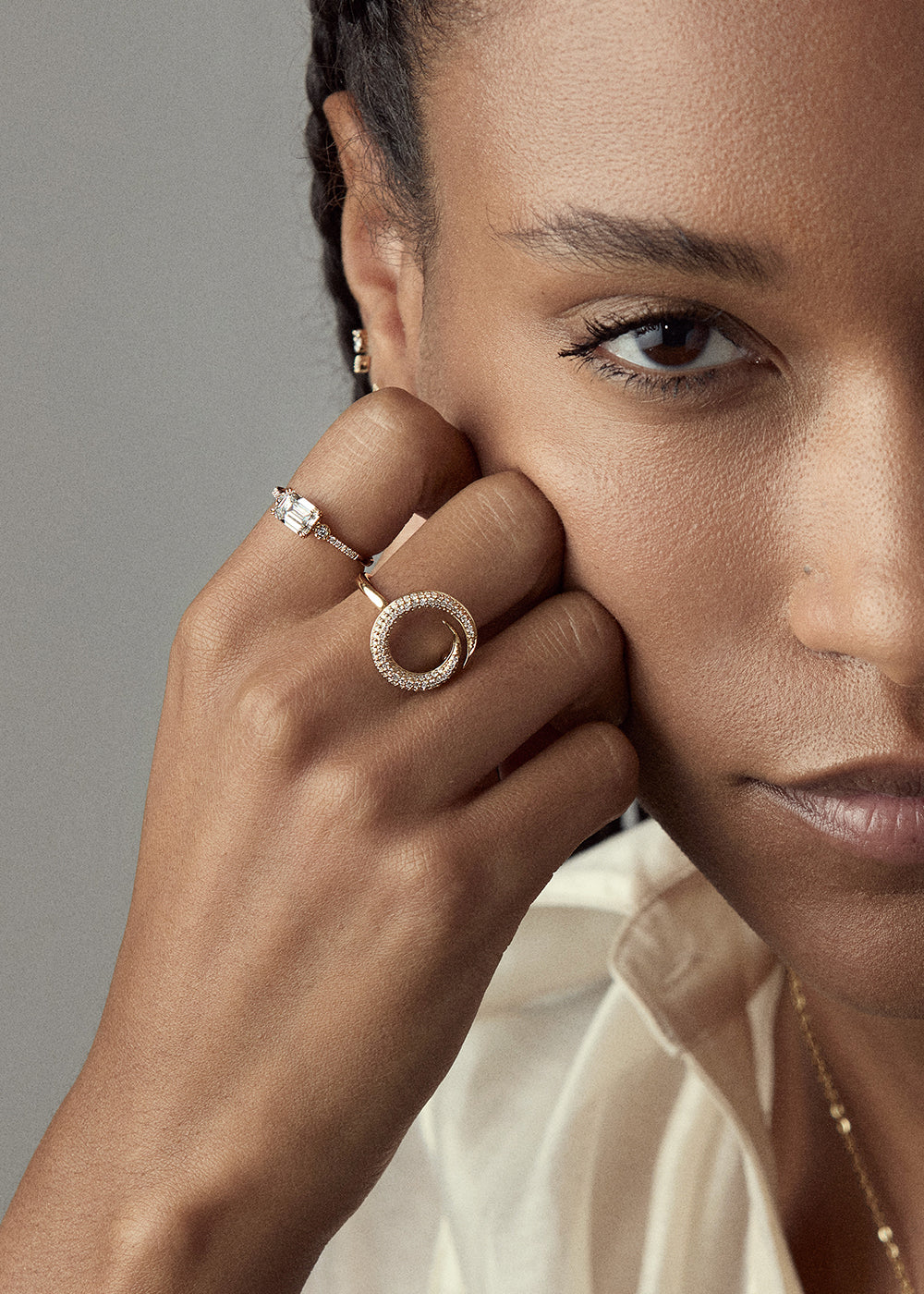 Wildflower Betony Lab-Grown Diamond Ring