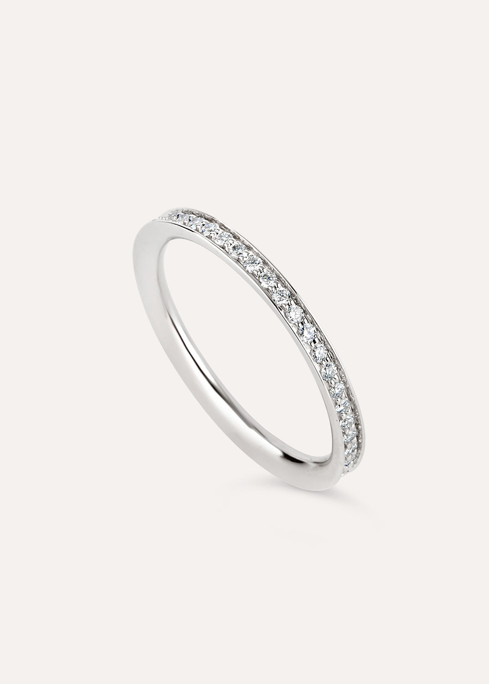 Full Thread Diamond Eternity Ring