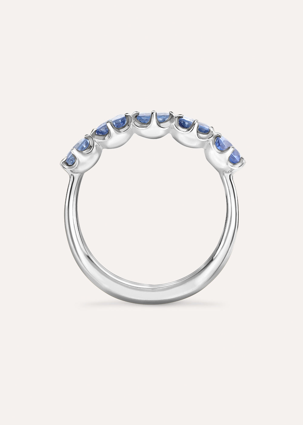 Elyhara Blue Sapphire Five Stone Ring