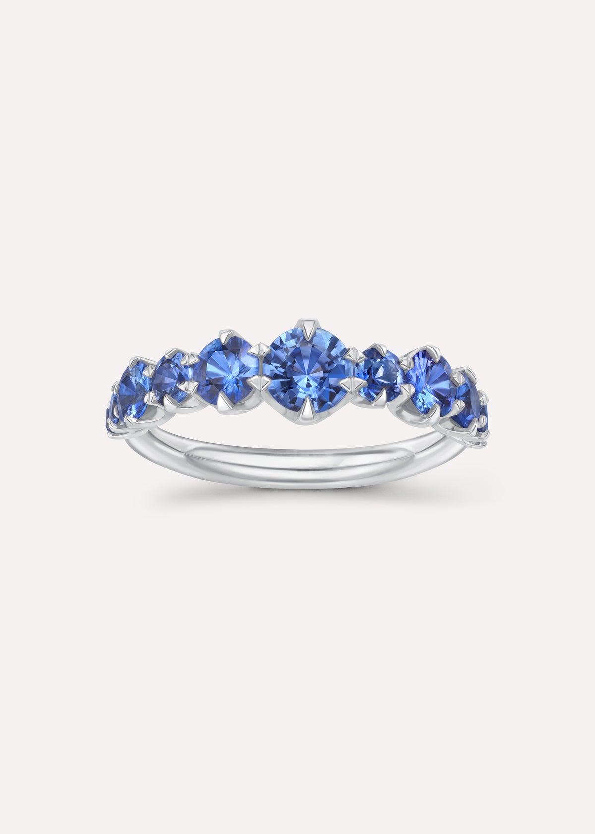Starry Night Blue Sapphire Ring