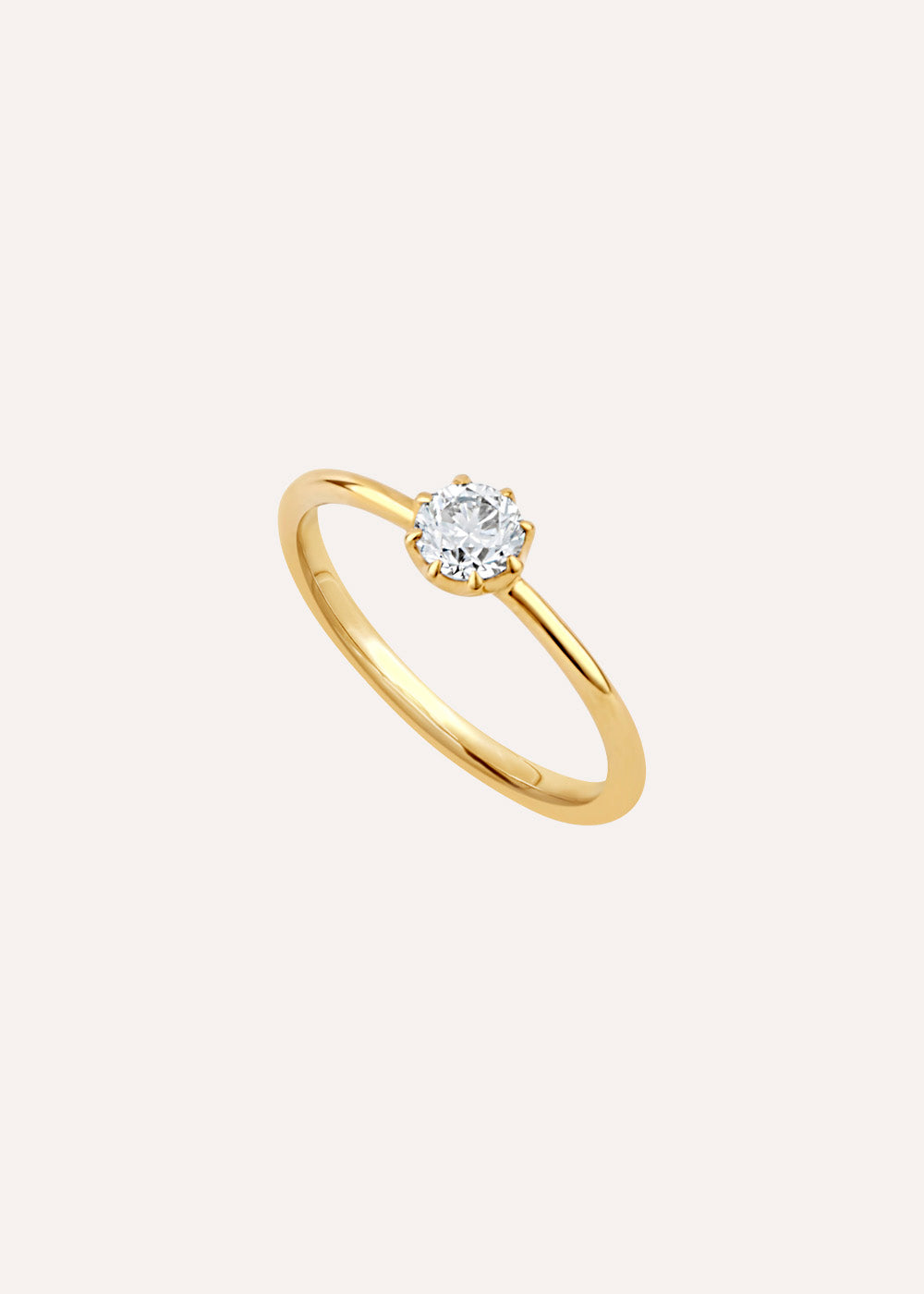 Ellie Diamond Solitaire Ring