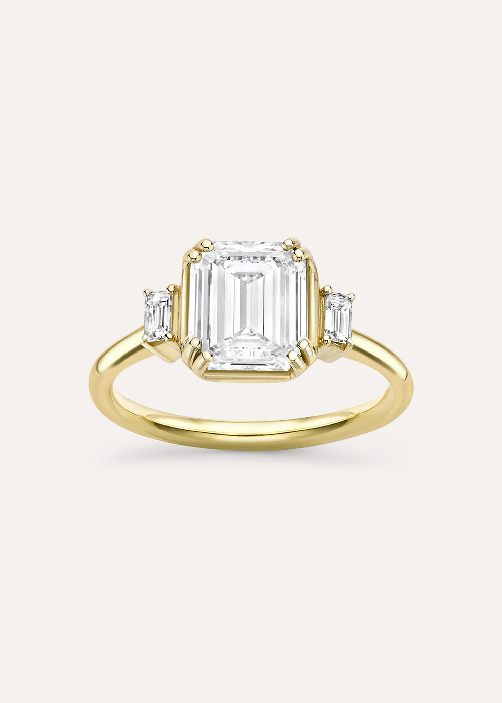 Mini Mae West Lab-Grown Diamond Ring