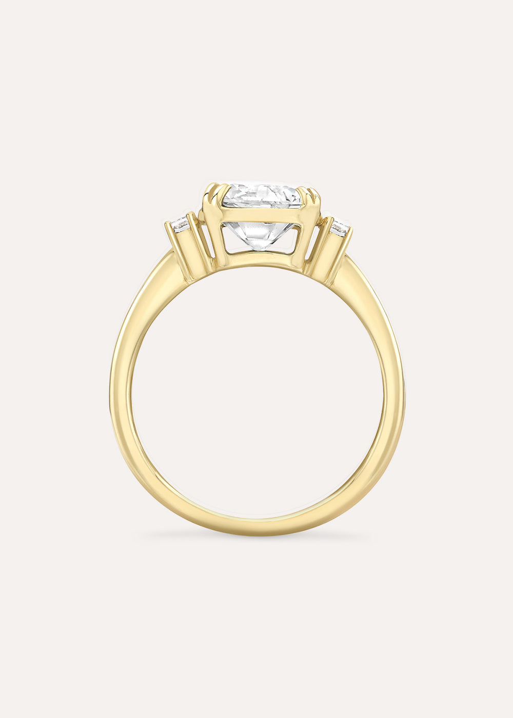 Mini Mae West Lab-Grown Diamond Ring